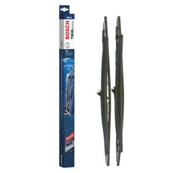 Escobillas limpiaparabrisas dobles Bosch - 814S - Longitud: 625/625 mm - Juego de escobillas limpiaparabrisas delanteras