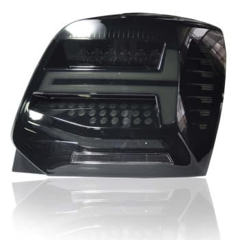 Jeu de feux arrière LED sur mesure pour Volkswagen Polo 6R/6C 2009-2017 - Noir - avec Dynamic Running L DL VWR27LJD AutoStyle