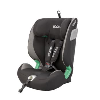 Trona Sparco SK5000I (Isofix) Negro/Gris i-Size 76-150cm (ECE-R129/03)