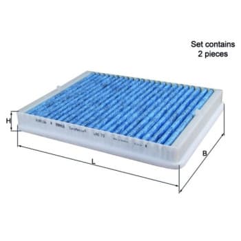 Filtro interior LAO 73/S Mahle