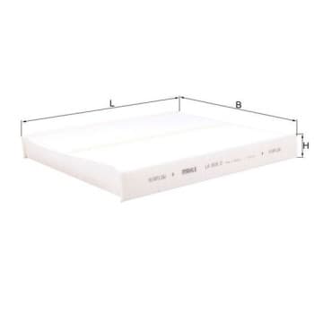 Filtro interior LA 816/3 Mahle