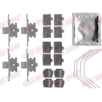 Kit de accesorios, pastilla de freno de disco