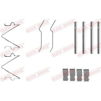 Kit de accesorios, pastilla de freno de disco