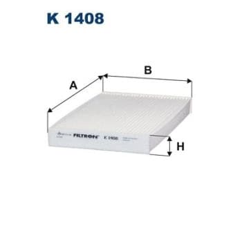Filtro interior K 1408 Filtron