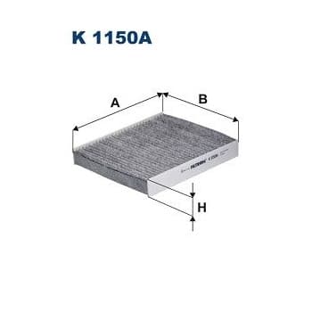 Filtro interior K 1150A Filtron