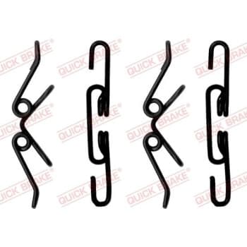 Kit de accesorios, pastilla de freno de disco