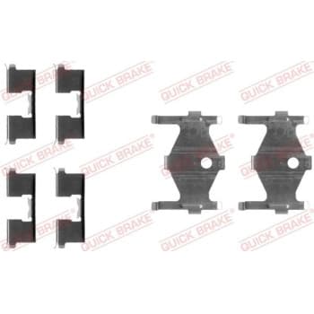 Kit d'accessoires, plaquette de frein à disque