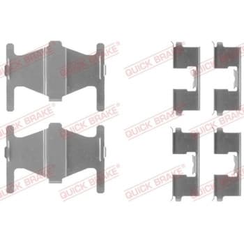 Kit d'accessoires, plaquette de frein à disque