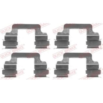 Kit de accesorios, pastilla de freno de disco