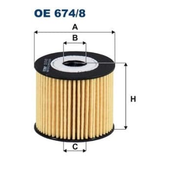 Filtro de aceite OE 674/8 Filtron