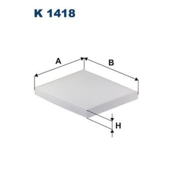 Filtro interior K 1418 Filtron