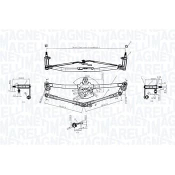 Varillaje del limpiaparabrisas