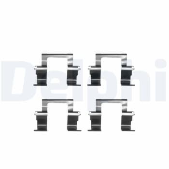 Kit de accesorios, pastilla de freno de disco