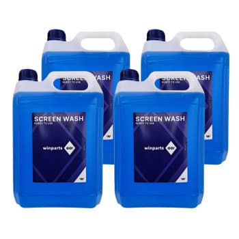 Winparts GO! Liquide lave-glace antigel -15 °C 4 x 5 L
