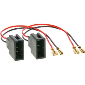 Cable adaptador de altavoz (2 unidades) Citroën C1 - Peugeot 107 - Toyota Aygo