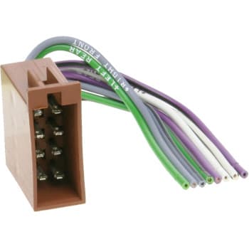 Altavoces con conector hembra ISO universal