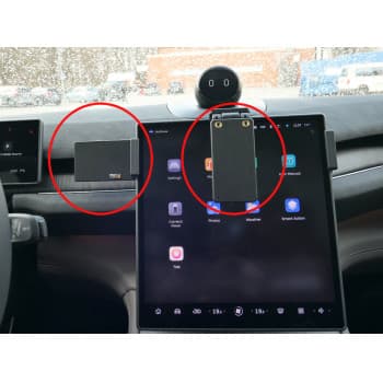 ProClip - NIO ET5 / NIO EL7 2023-2023 (Montaje central solo para pantallas)