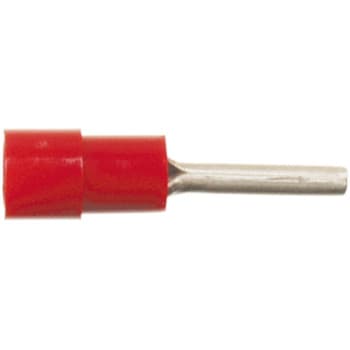 Manguito terminal de cable rojo 0,5 - 1,0 mm² (100 piezas)
