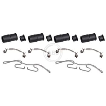 Kit de accesorios, pastilla de freno de disco 0134Q ABS