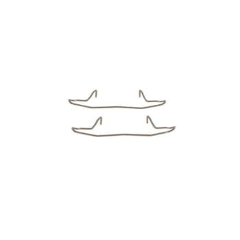 Kit de accesorios, pastilla de freno de disco