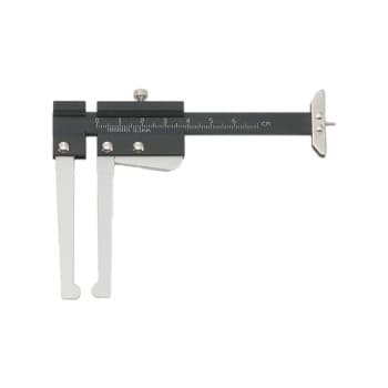 Calibre de deslizamiento/calibre de perfil de disco de freno