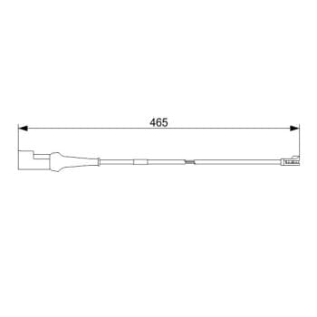 INDICADOR DE DESGASTE DE PASTILLAS DE FRENO AP1040 1 987 473 573 Bosch