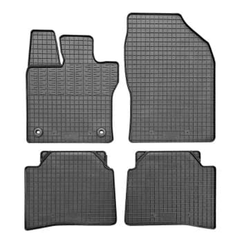 Alfombrillas de goma compatibles con Toyota Prius V 2023- (4 piezas con puntos de montaje)