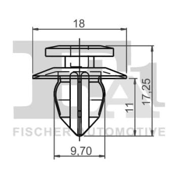 Clip, tira decorativa/protectora