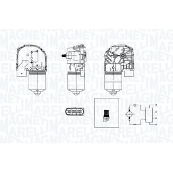 Motor del limpiaparabrisas