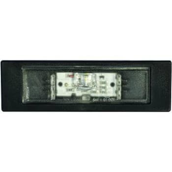 Lampe de plaque d'immatriculation