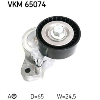 Polea tensora, correa Poly V VKM 65074 SKF