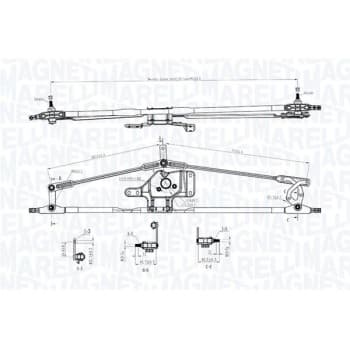 Varillaje del limpiaparabrisas