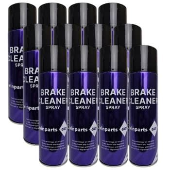 Limpiador de frenos Winparts GO!, 12 unidades de 500 ml, precio económico