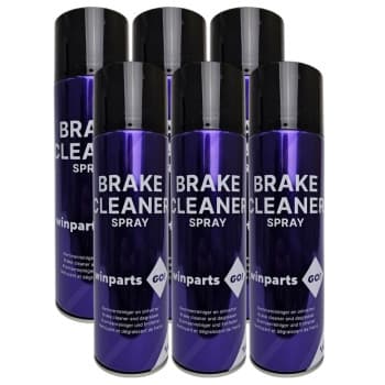 Limpiador de frenos Winparts GO!, paquete económico de 6 unidades de 500 ml