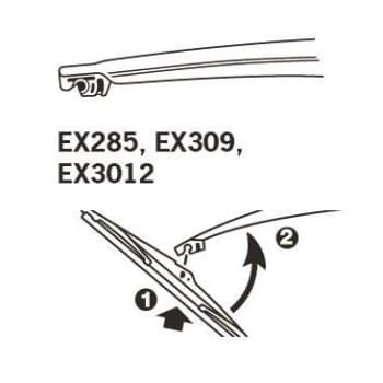 Essuie-glace EX285 Trico