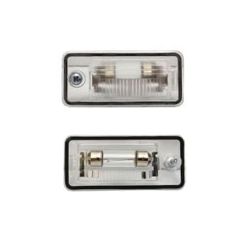 Feu éclaireur de plaque