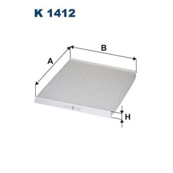 Filtro interior K 1412 Filtron