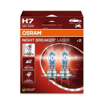 Osram Night Breaker Laser - H7 - juego de 2 piezas