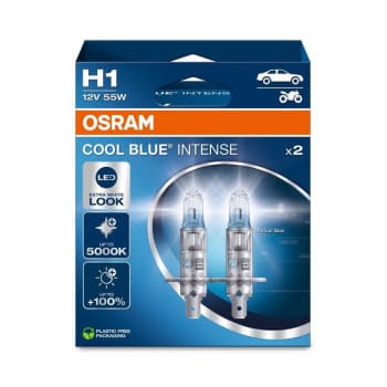 Osram Cool Blue Intense de próxima generación - H1 - 2 piezas