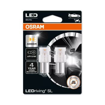 Osram LEDriving® SL PY21W Naranja - 2 piezas