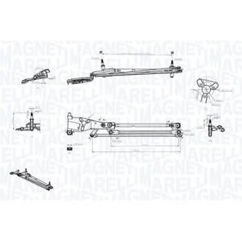 Varillaje del limpiaparabrisas