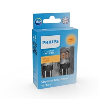 Philips Ultinon Pro7000 SI - W21/5W - Naranja - 11066AU70X2