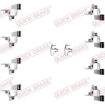 Kit de accesorios, pastilla de freno de disco