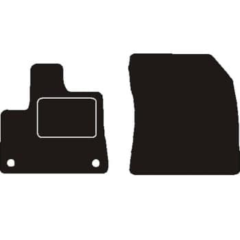 Alfombrillas delanteras compatibles con Citroën Berlingo 2018-