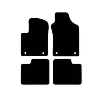 Alfombrillas de coche compatibles con Fiat 500 (Cabrio) 15-