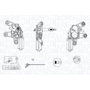 Motor del limpiaparabrisas
