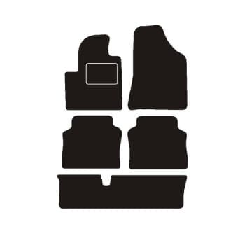 Alfombrillas compatibles con Hyundai Santa Fe 7 plazas 2006-2013