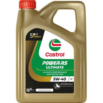 Aceite de motor Castrol Power RS Ultimate 5W40 4 tiempos 5L