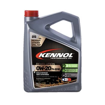 Aceite de motor Kennol Revolution 0W20 71-2010 C5 5L