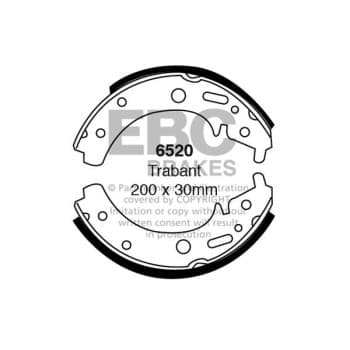 Juego de zapatas de freno